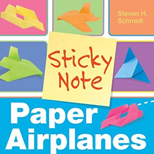 Adhésif note papier avions - note,