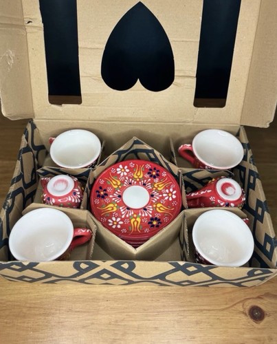 Tasses thé rouge - tasses,