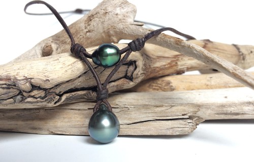 Collier perles tahiti - collier,