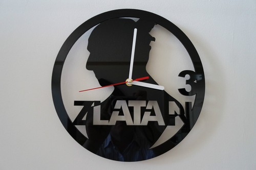 Horloge murale design zlatan - horloge,