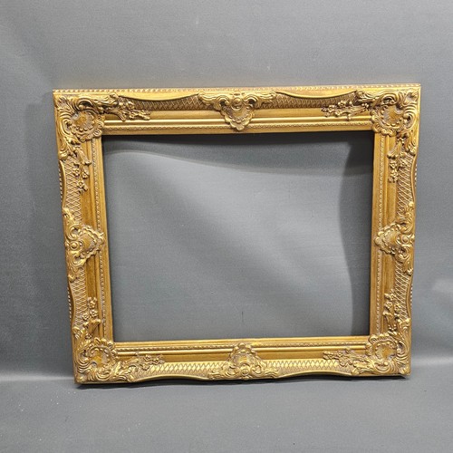 Cadre photo doré baroque - photo,