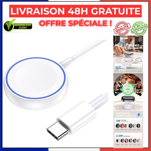 Chargeur apple watch usb - chargeur,