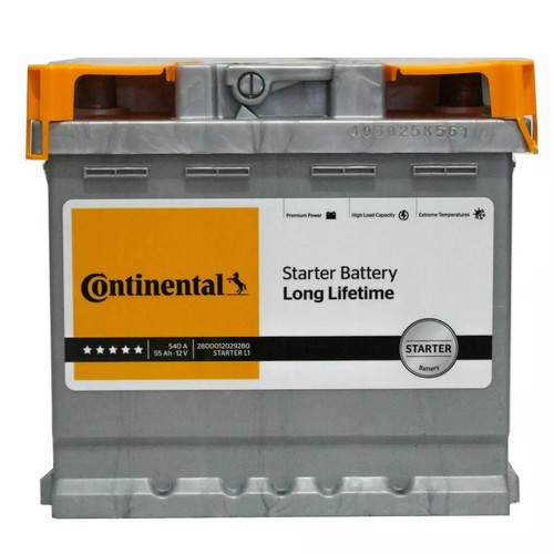 Batterie continental auto 55ah - continental,