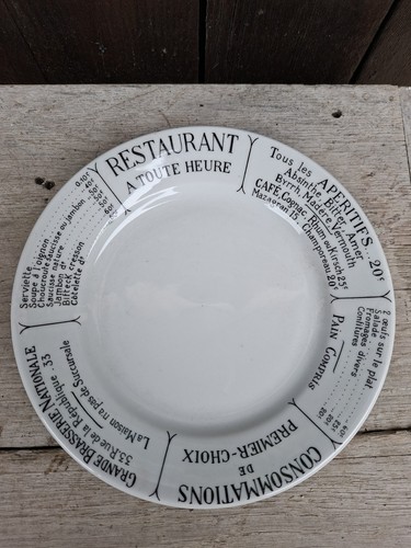 Rare assiette pillivuyt - assiette,