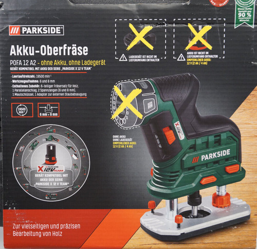 Parkside x12v perceuse à - parkside, 12