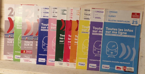 Lot sncf guides - sncf, horaires