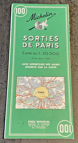 Carte routière michelin - routière,