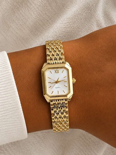 Montre femme dorée - montre,
