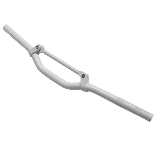 Guidon blanc 64cm ø22mm - guidon,