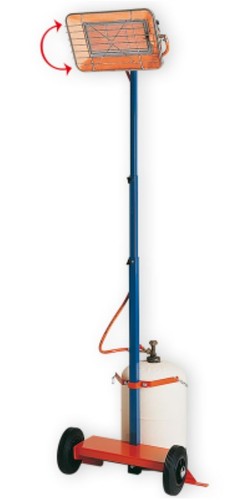 Chauffage radiant gaz mobile - gaz,