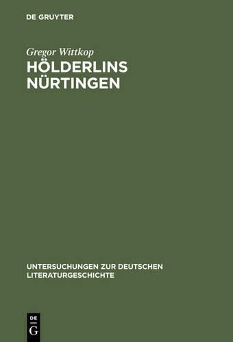 Gregor wittkop hölderlins - gregor,