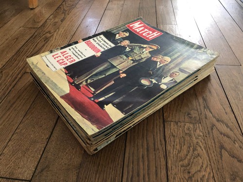 Lot paris match année - match,