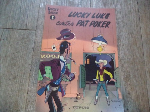 Lucky luke contre pat poker - bd,