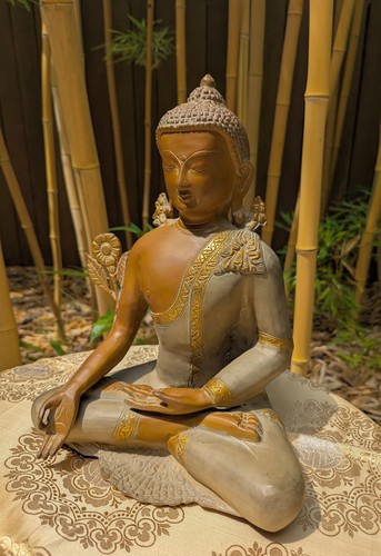 Grande œuvre tibet statue - grande,