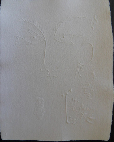 Jean cocteau visage aux yeux - aux,