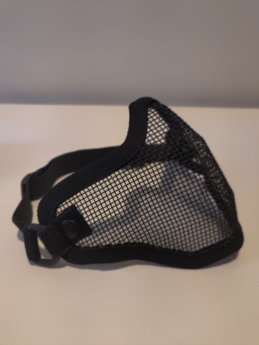 Airsoft mesh half face - half,