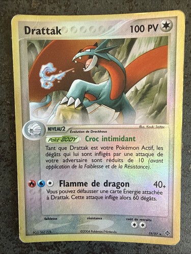 Carte pokémon drattak 97 - drattak, 19/97