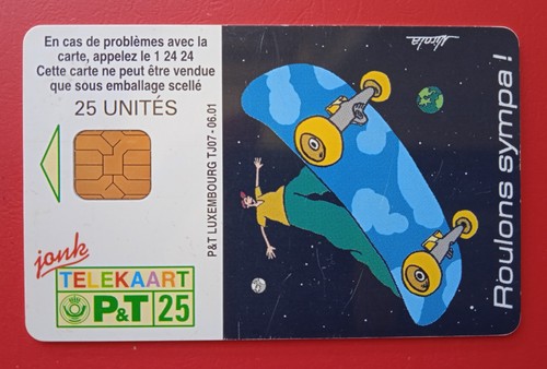 Télécarte luxembourg tj07 - /,