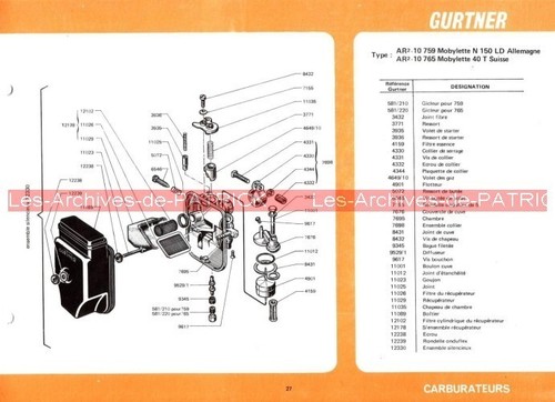 Motobecane mobylette 150 ld - mobylette,