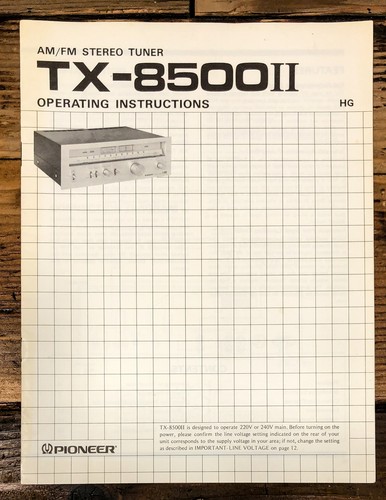Pioneer 8500 mk2 - pioneer,