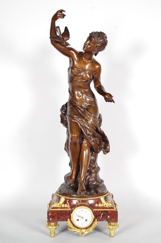 Pendule napoléon iii - pendule, signée