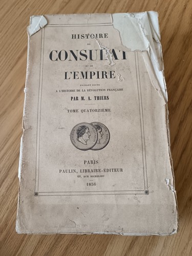 Livre histoire consulat - histoire, du