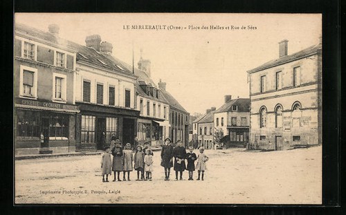 Cpa merlerault place - place, des