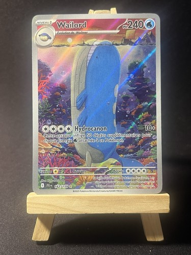 Carte pokémon wailord - pokémon,