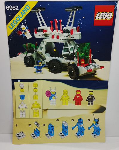 Notice lego space classic 6952 - notice,