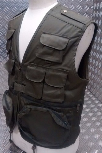 Gilet multi poches chasseurs - gilet, multi-poches