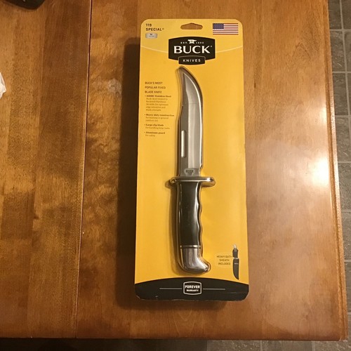 Buck 119 special fixed blade - special,