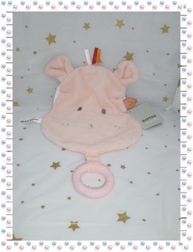 Doudou plat hippopotame - doudou,