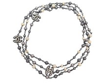 Collier chanel sautoir - chanel,