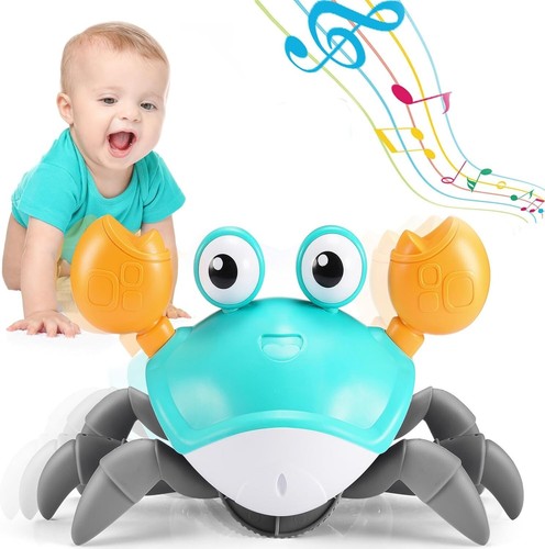 Crabe qui marche bebe jouet