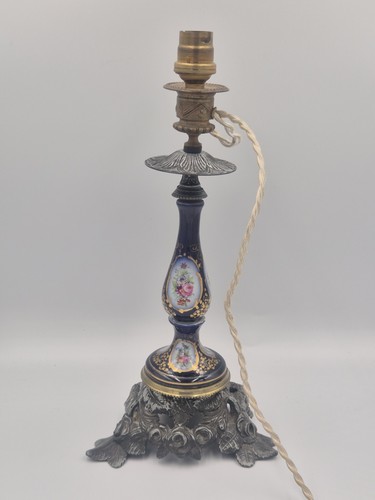 Pied lampe porcelaine et - de,