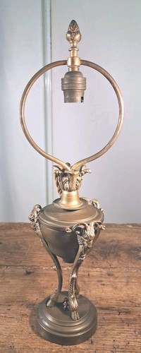 Lampe laiton pietement - lampe, en
