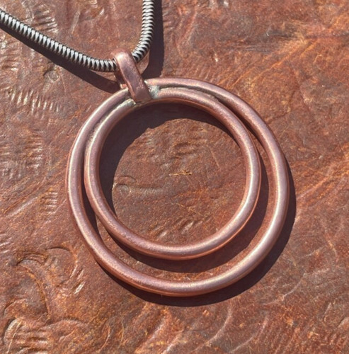 Médaillon pendentif cercle - 1,