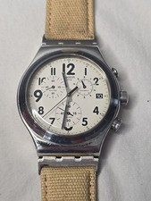 Swatch men watch chronograph - men's,