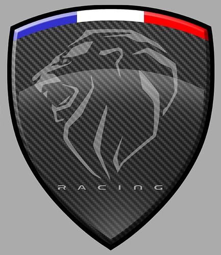 Peugeot racing sticker vinyle - peugeot,