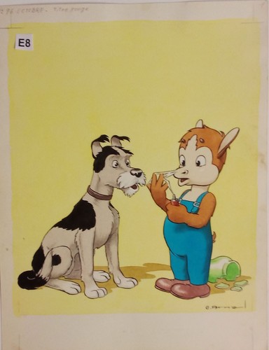 Dessin original arnal - 8,