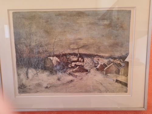Lithographie bernard gantner - bernard, "