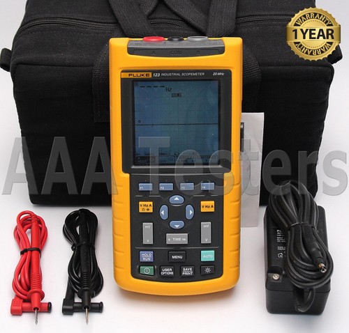 Fluke 123 oscilloscope - fluke,