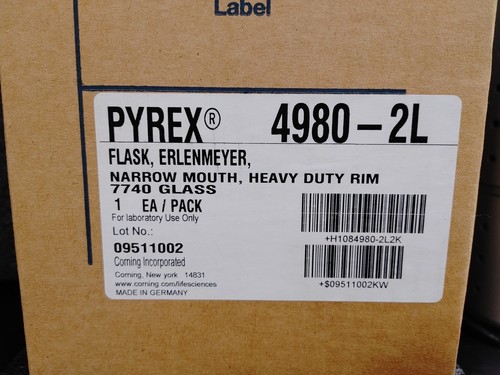 Pyrex 4980 narrow mouth - pyrex, 4980-2l
