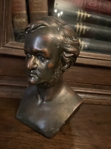 Buste régule bronze - en,