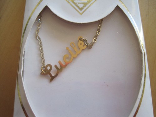 Collier chaine prénom de - ,