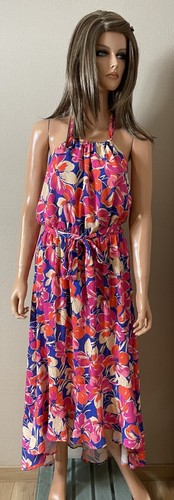 Robe colorée asymétrique
