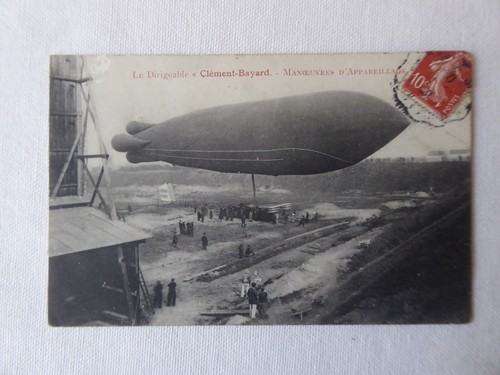 Carte postale aerostation - carte,