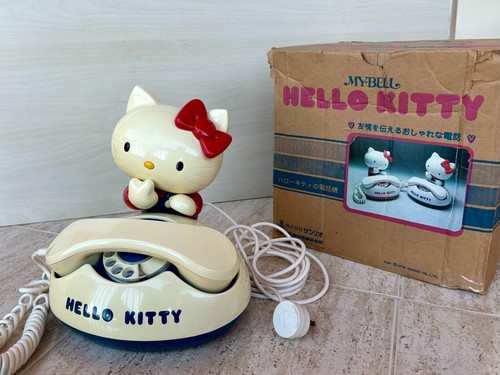 Hello kitty dial telephone - hello,