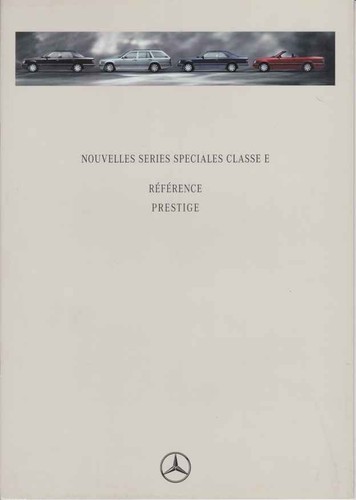 Brochure mercedes w124 - mercedes, /
