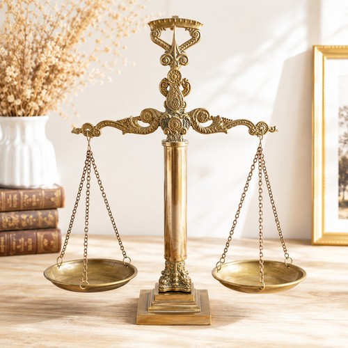 Ancienne balance laiton - ancienne,